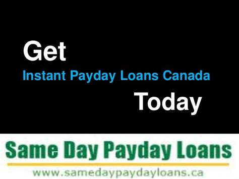 24 Hour Payday Loans Canada